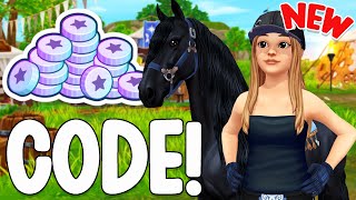 HURRY NEW STAR COINS CODE FOR ALL STAR STABLE PLAYERS [upl. by Ahsirat]