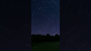 Aurora Australis and star trails auroraaustralis startrails nightsky [upl. by Leahpar]