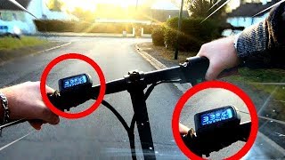 mon VÉLO électrique PÊTE UN PLOMB  alfawise x1 [upl. by Leiad]