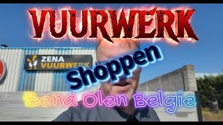 RobbieVlogs 3 Vuurwerk Shoppen Zena Olen [upl. by Eerahc561]