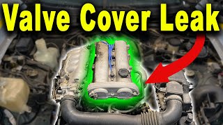 How To Replace a Leaking Valve Cover Gasket [upl. by Brook]