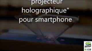 Projection holographique [upl. by Claudy]