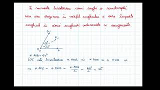 Matematica Geometrie plana Notiuni de baza Unghiuri adiacente Bisectoarea unui unghiClasele 58 [upl. by Surad]