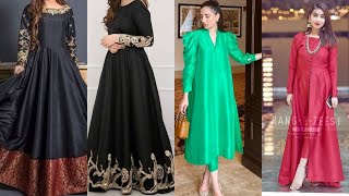 Silk Maxi Dress Design Ideas in Pakistan 2021 [upl. by Benjamin799]