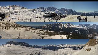 Madonna di Campiglio Un anno di time lapse dallo Spinale da Pradalago e dal Grostè [upl. by Lamori]