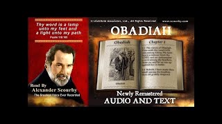 31  Book of Obadiah  Read by Alexander Scourby  AUDIO amp TEXT [upl. by Matt]