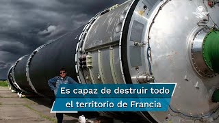 “Satán” el temido misil nuclear ruso que podría impactar en 10 objetivos diferentes [upl. by Illom]