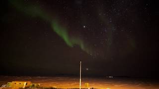 Flag Pole Time Lapse in Antarctica [upl. by Eibrad]