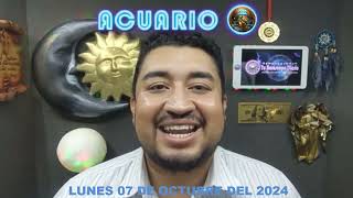 ACUARIO Horóscopo de Hoy Lunes 7 de Octubre del 2024 ♒ [upl. by Bird]