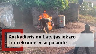 Latviešu kaskadieris uz lielajiem ekrāniem visā pasaulē [upl. by Ollehto]