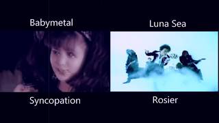 Babymetal x Luna Sea  Syncopation x Rosier [upl. by Lerad185]