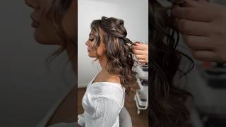 Easy bridal hairstyle tutorial Hairstyling coach Julia Fratichelli haircoach hairstyling hair [upl. by Nnylatsyrc]