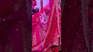 Bride and groom wedding entry❤️groom entry song punjabi lehar [upl. by Nireves]