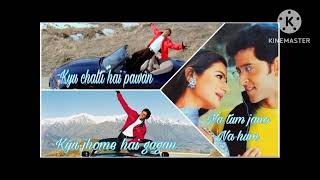 Kyun Chalti Hai Pawan Song From Kaho Na Pyar Hai Movie Covered By Radhikstar [upl. by Seltzer]