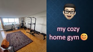 My cozy home gym Soozier equipment and Toputure treadmill [upl. by Adachi202]