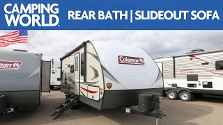 2019 Coleman Light 1805RB  Travel Trailer  RV Review Camping World [upl. by Araeic410]