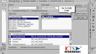 Windows programming using VC and MFC VC Video Tutorials  Dialog [upl. by Aidroc511]