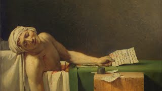 La morte di Marat David JacquesLouis documentario italiano  Analisi approfondita Neoclassicismo [upl. by Enelime]