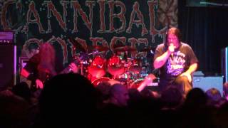 Cannibal Corpse  Metro Opera House  Oakland  Dead Human Collection  17052013 [upl. by Ardnwahs]