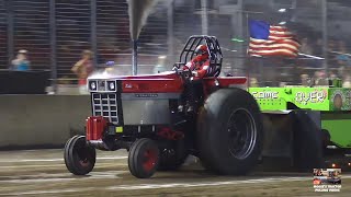 Tractor Pulling 2023 2 Hot 2 Farm Tractors  Davenport IA 7th Annual Pullin for You [upl. by Atinuaj]