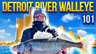 Detroit River Walleye Fishing COMPLETE “How To” Guide [upl. by Roslyn]