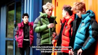 ENG Kaisoos actual conversation from Kolon Sports makingBTS [upl. by Aleciram]