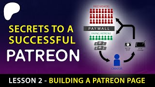 How to Set Up a Patreon Page  Pro Tips Lesson 2 of 2 [upl. by Aeikan944]