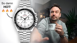 NEW Omega Speedmaster Pro White Dial  SO HOT [upl. by Moberg]