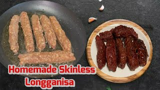 How to make Skinless Longganisa  How to make skinless longganisa Pinoy style [upl. by Alanson3]