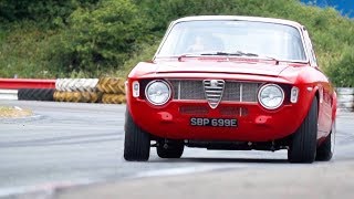 Chris Harris Drives The Alfaholics GTAR 290  Top Gear [upl. by Acinorehs]