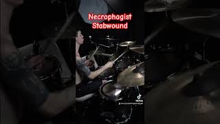 Necrophagist  Stabwound practice session drum [upl. by Welcy836]