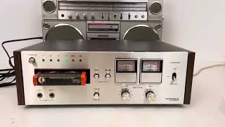 Pioneer Centrex RH60 stereo 8 track tape deck restored 1970s [upl. by Yema]