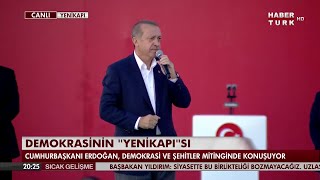 Cumhurbaşkanı Erdoğan Yenikapıda konuştu 7 Ağustos 2016 [upl. by Eneirda]