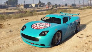 GTA V Inverto Coquette Thunderstruck GTA V Car Customizations Mod [upl. by Wanids945]