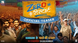 Zero Se Restart – Official Teaser  Vidhu Vinod Chopra  In Cinemas 13th December 2024 [upl. by Oinigih]