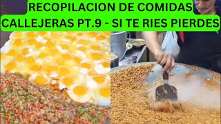 RECOPILACION DE COMIDAS CALLEJERAS PT10  SI TE RIES PIERDES  EL KALESMARIS [upl. by Hgielrac]