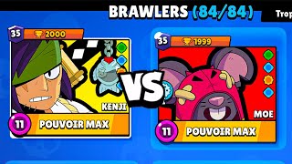 KENJI 🍣 vs MOE 🧀  QUI EST LE MEILLEUR BRAWLER [upl. by Ronn370]