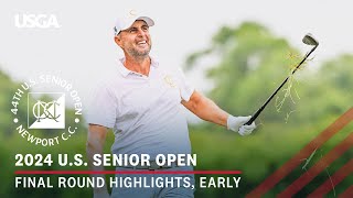 2024 US Senior Open Highlights Final Round Early [upl. by Alexis]