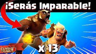 Nuevo MEJOR ATAQUE con 13 DRUIDAS 😲 Cómo Atacar en CLASH OF CLANS  Estrategias TH16 y TH15 [upl. by Kerril]