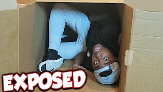 I Mailed Myself in a BOX and IT WORKED HUMAN MAIL CHALLENGE 100 REALNOT FAKE  Whos Chaos [upl. by Rolfe414]