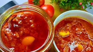 পাকা টমেটোর মজাদার আচার রেসিপি টিপস সহ  Tomato Pickle Recipe  Tomato Achar Recipe In Bangla [upl. by Claudelle198]