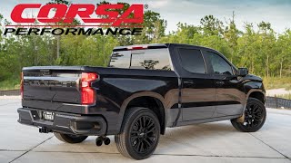 NEW Silverado sounds PERFECT Corsa Sport Exhaust Review [upl. by Razid]