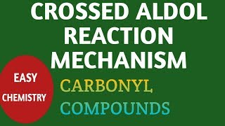 Crossed aldol reaction mechanismcross aldol condensationAldolcarbonyl compounds12 tn new syll [upl. by Artekal]