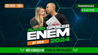 AULÃO SPOILER ENEM  2º DIA  MATEMÁTICA E CIÊNCIAS DA NATUREZA [upl. by Rodrigo]