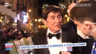 Sanremo 2022 da Fiorello ai Maneskin il clou della prima  Oggi è un altro giorno 01022022 [upl. by Arbma]