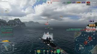 World of Warships  Insane Scharnhorst43 game 6 Kills 200k damage and a nice comeback and carry [upl. by Yorgen]