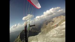 A lassaut du Weisshorn depuis Vercorin [upl. by Gerrilee802]