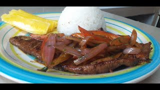 Hígado encebollado I Receta nutritiva al instante [upl. by Prochora467]