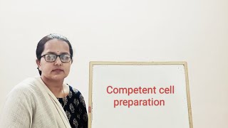 Competent cell preparation  CaCl2 method  Cryopreservation  Long term storage of bacterial cells [upl. by Micro956]