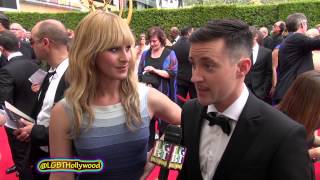 Trans ActivistActors ZACKARY DRUCKER amp RHYS ERNST AT EMMYS 2015 [upl. by Cordova]